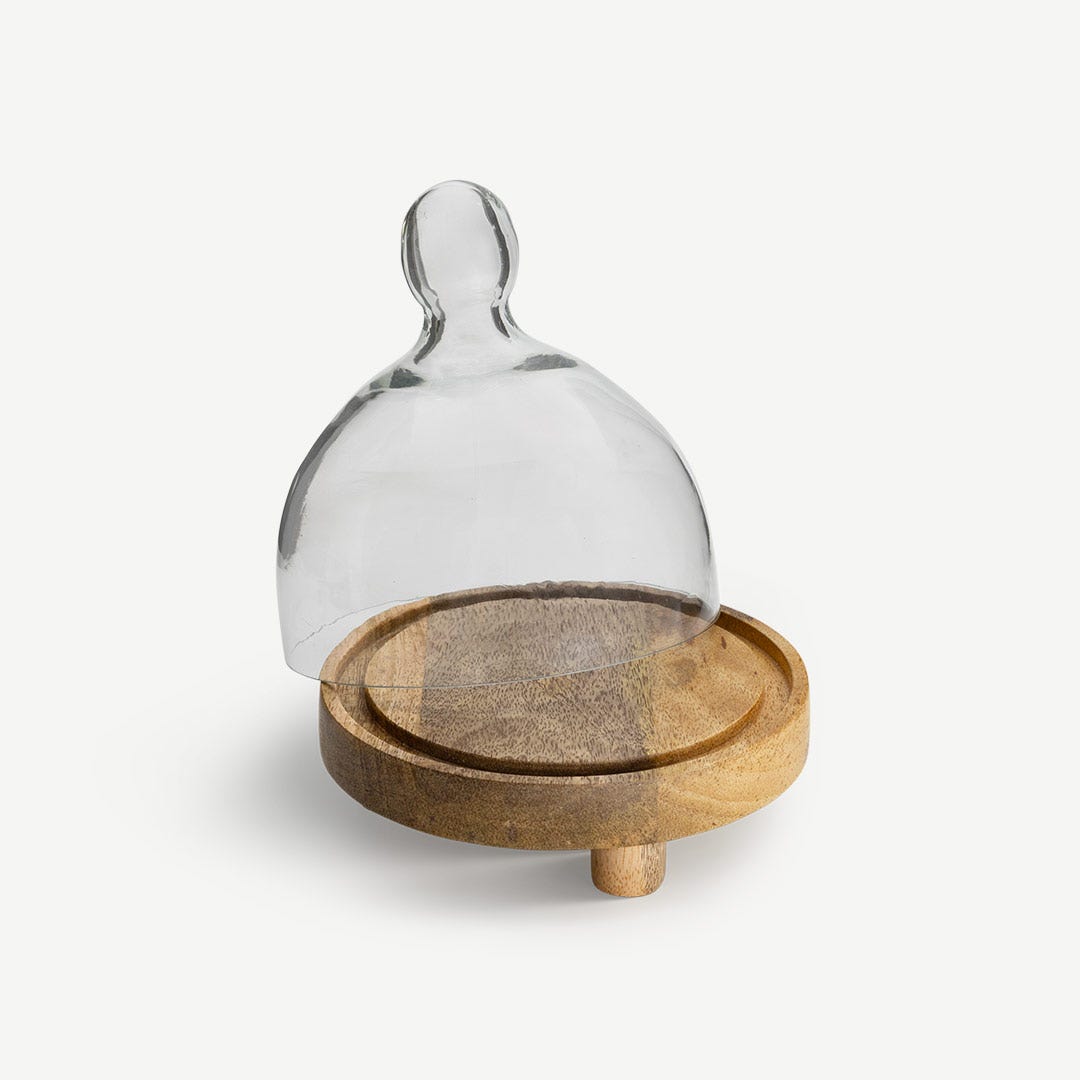 Hazel Cake Dome - 14x17.5cm