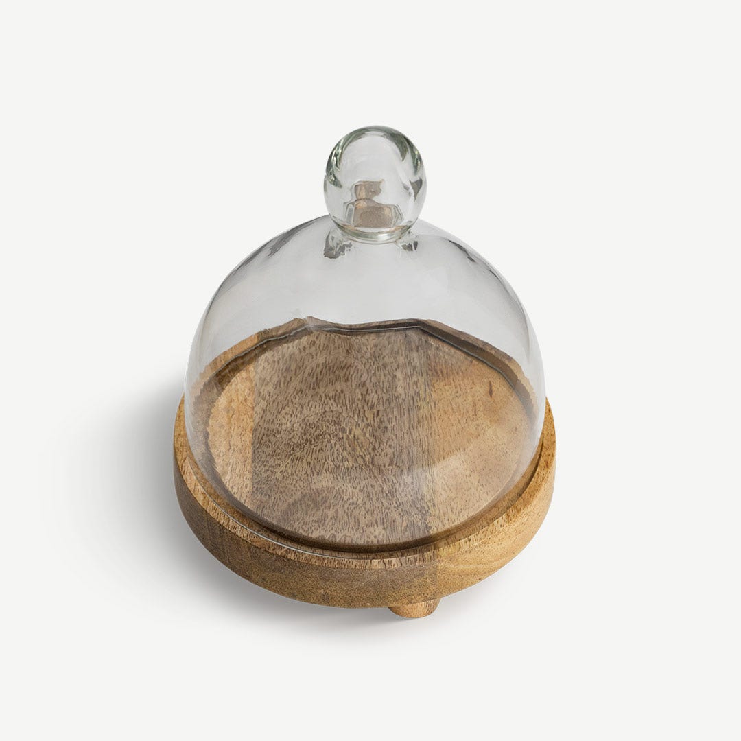 Hazel Cake Dome - 14x17.5cm