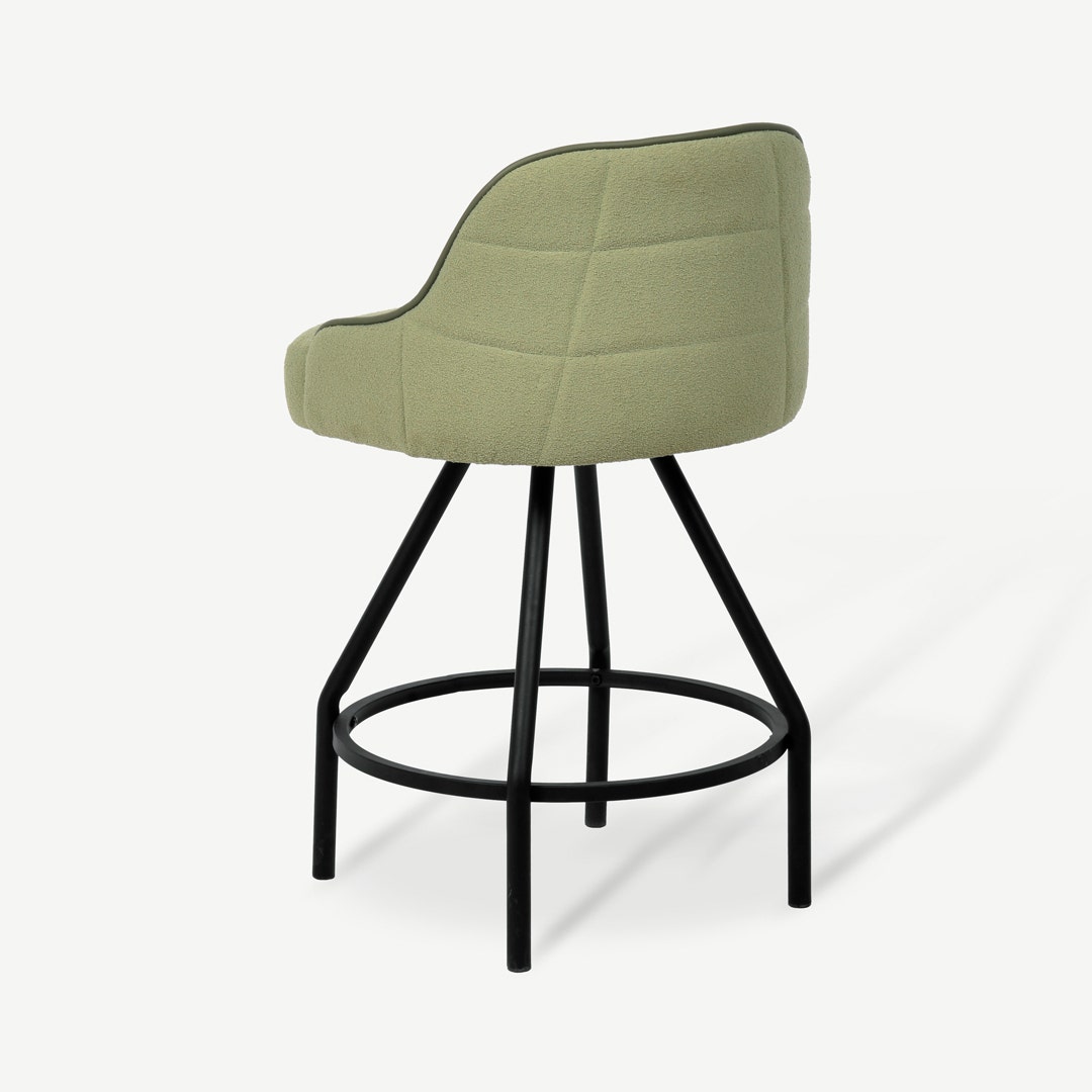Herten Bar Chair Olive Green