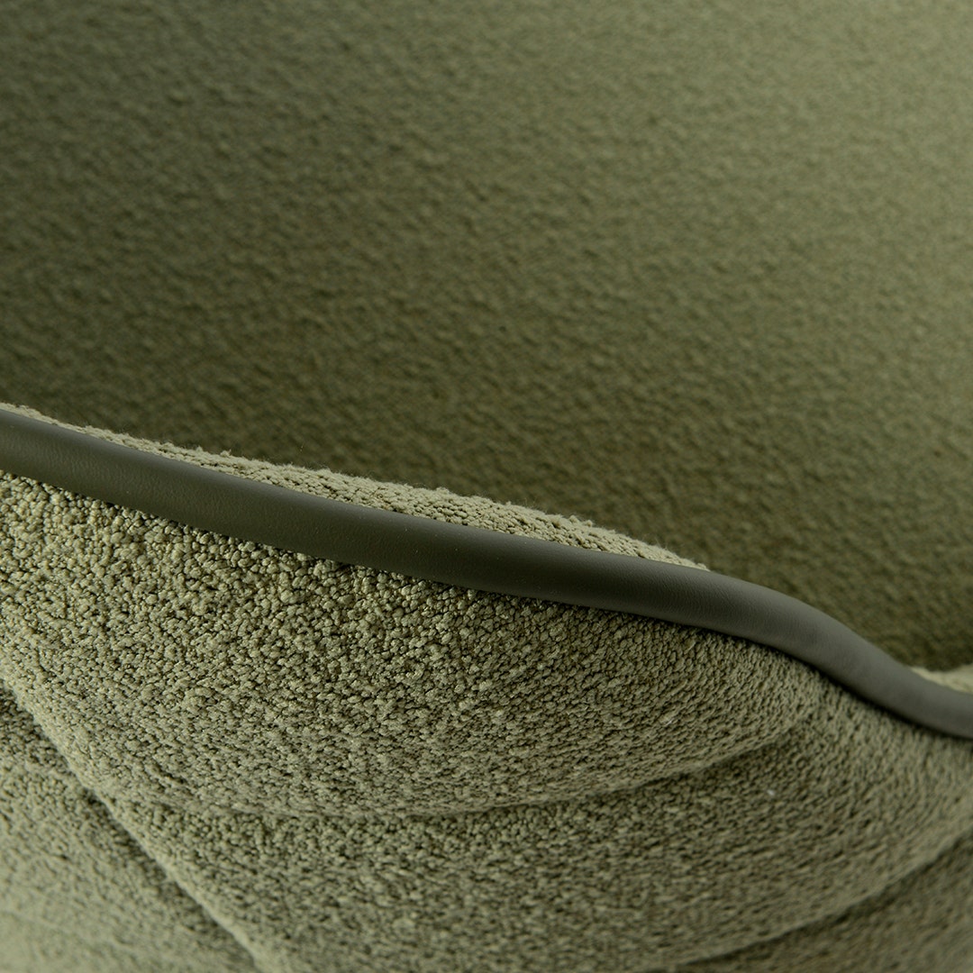 Herten Bar Chair Olive Green