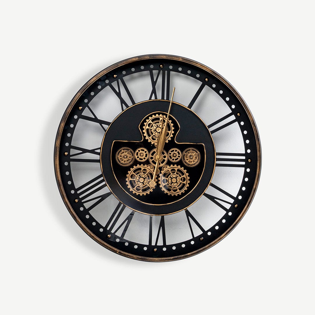 Horatio Gear Wall Clock