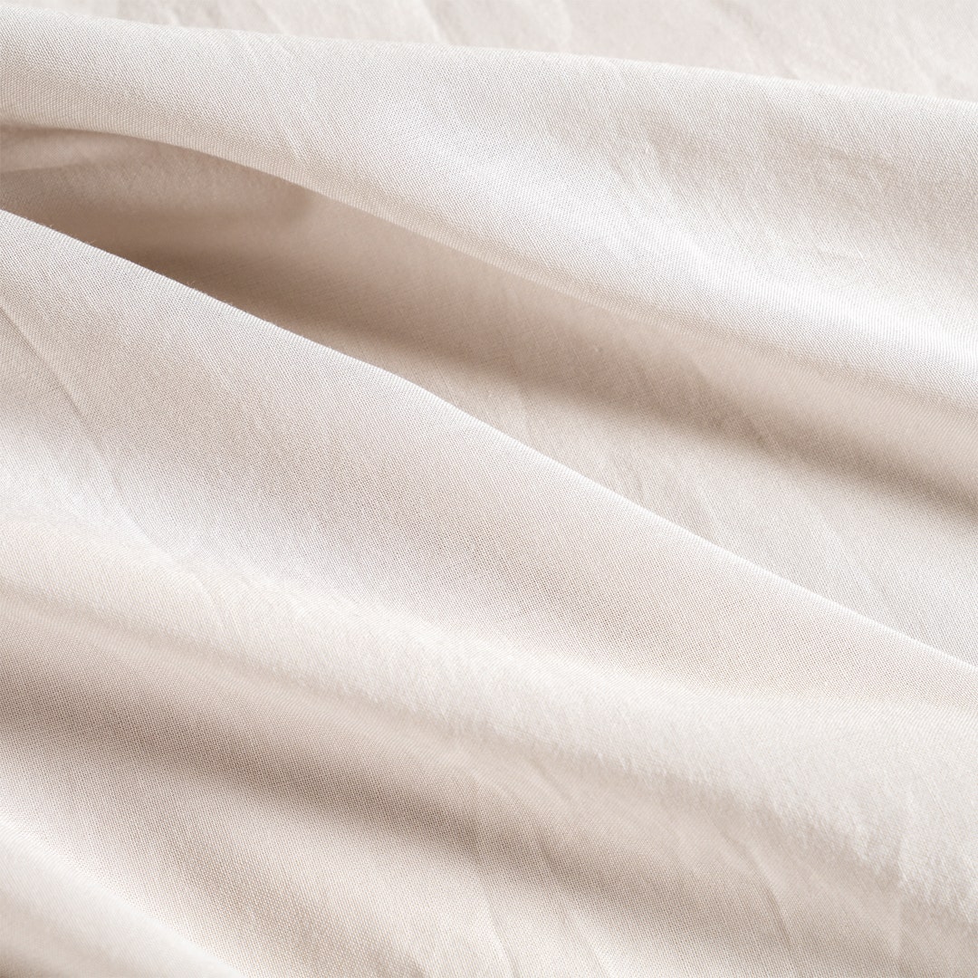 Jaha Fitted Sheet 160x200cm- Pastel Grey