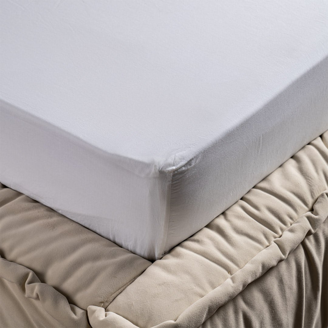 Jaha Fitted Sheet 180x200cm - White