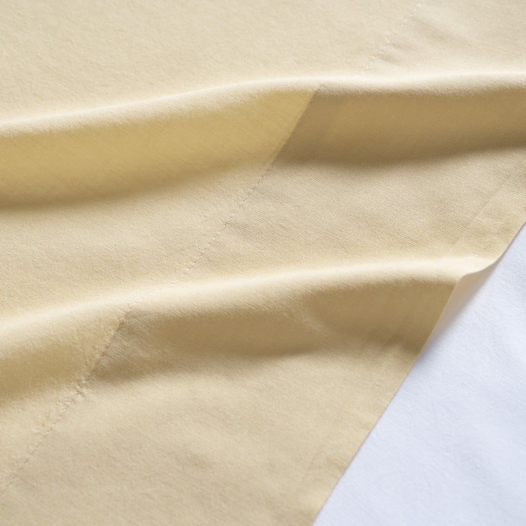 Jaha Flat Sheet 180x260cm- Ecru