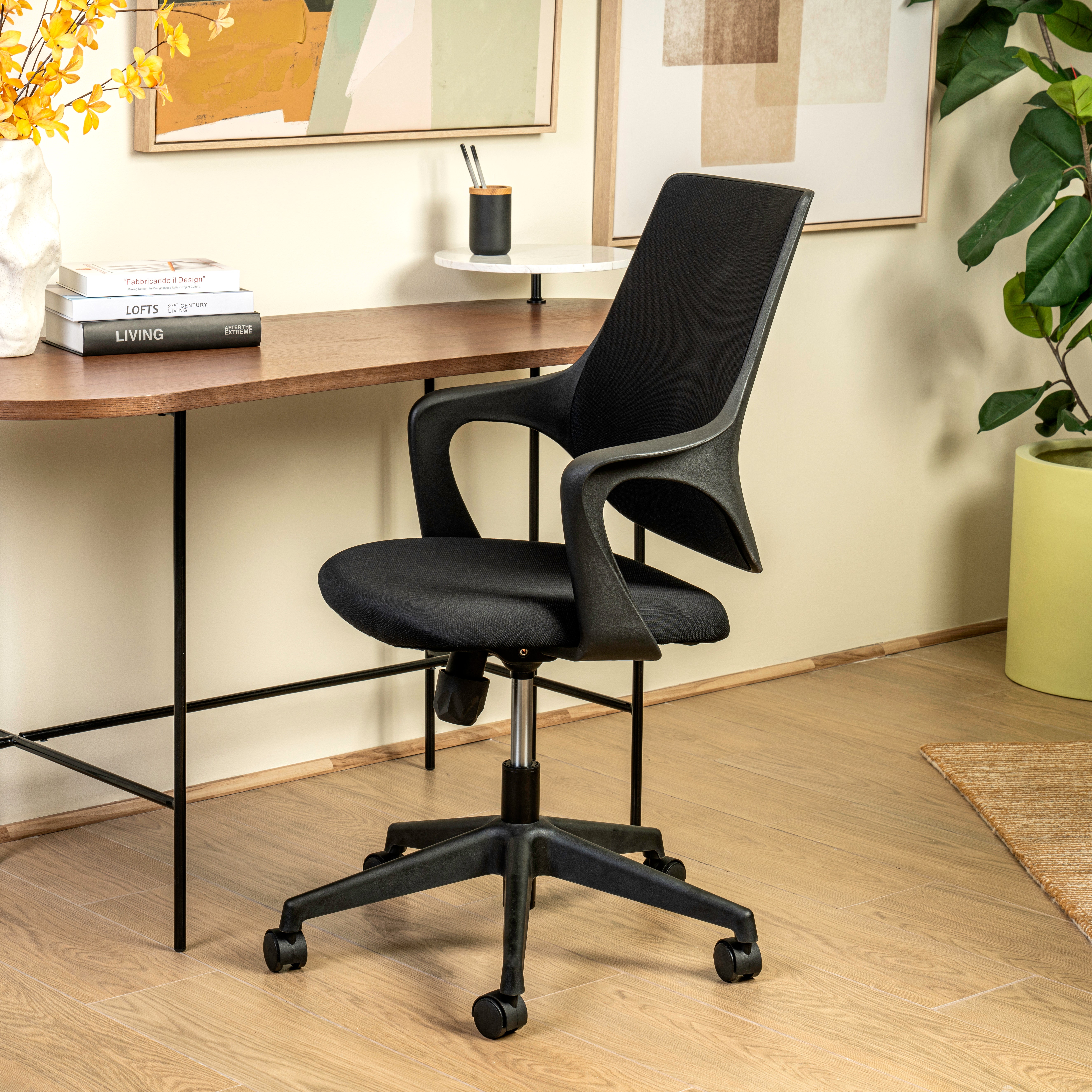 Jann Study Chair Black