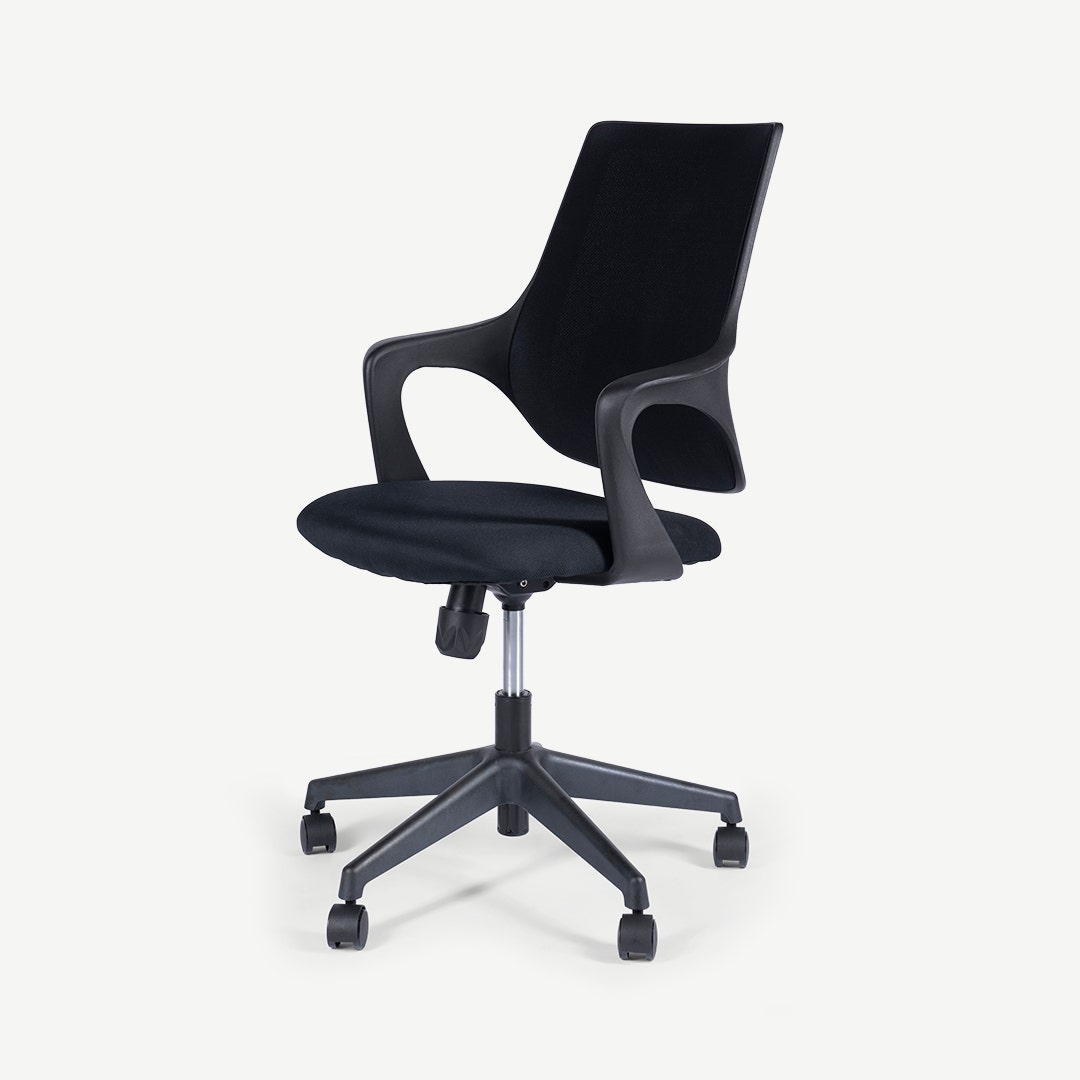 Jann Study Chair Black