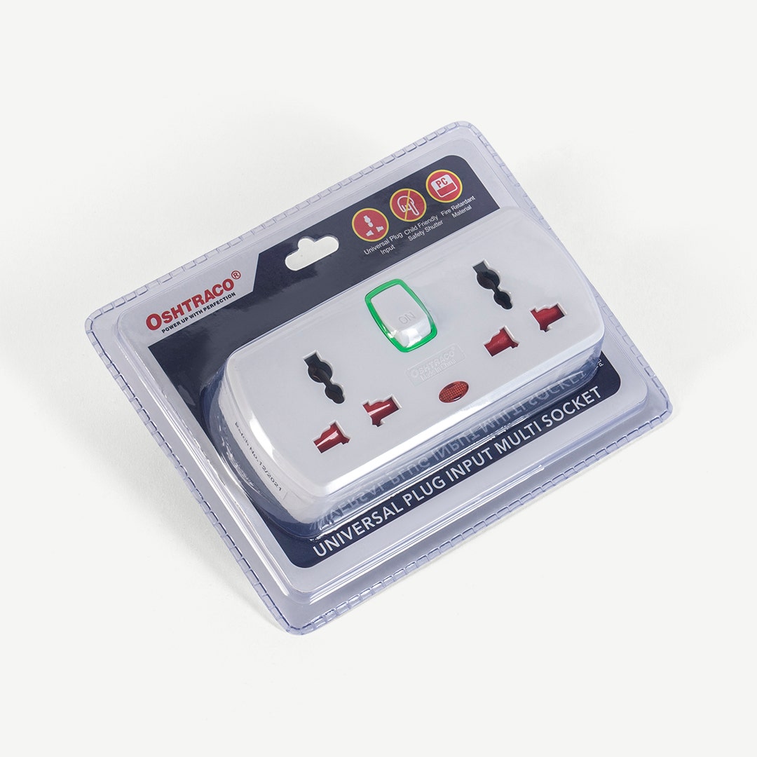 Jaxen 2 Way Universal Multi Socket