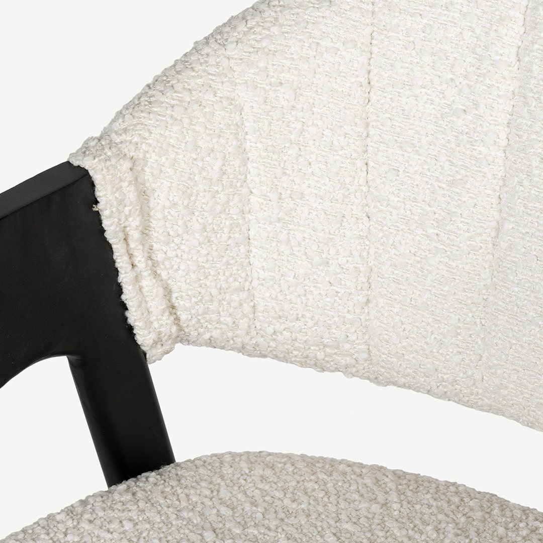 Jayne Bar Chair Ivory