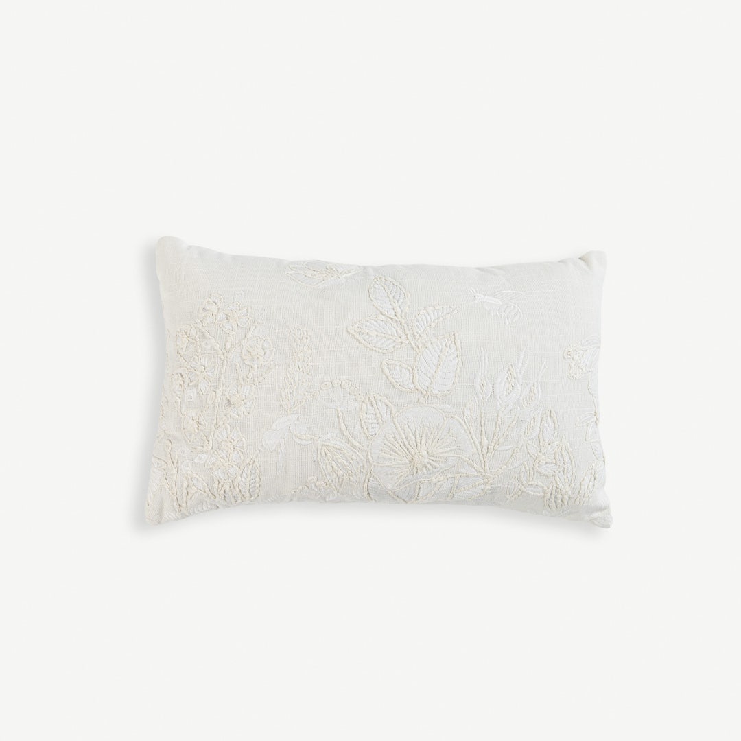 Jena Embroidered Cushion - 30x50cm