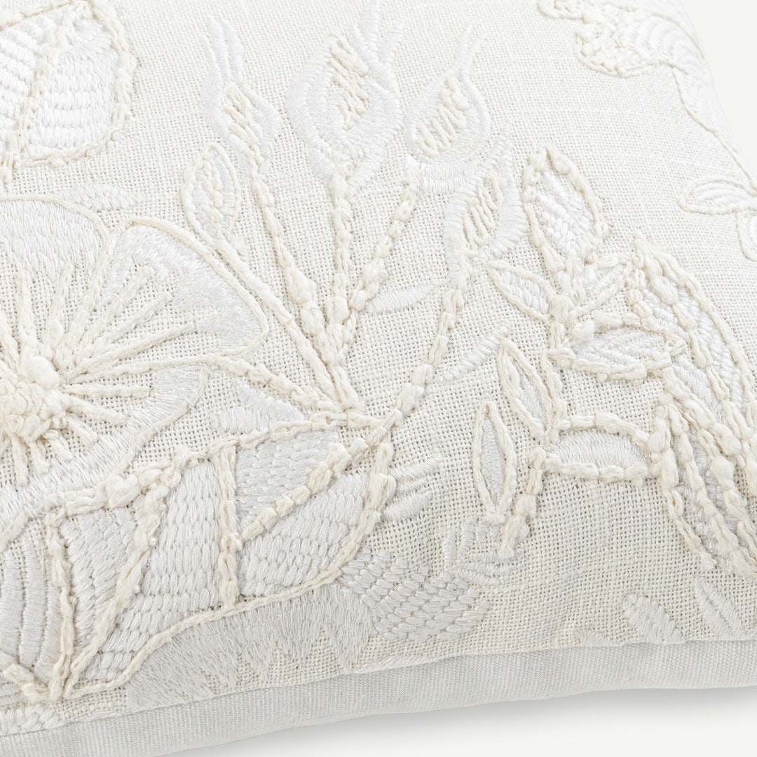 Jena Embroidered Cushion - 30x50cm