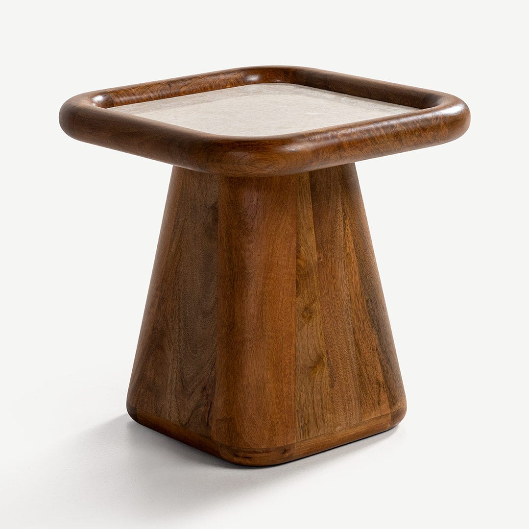 Jimena End Table Beige