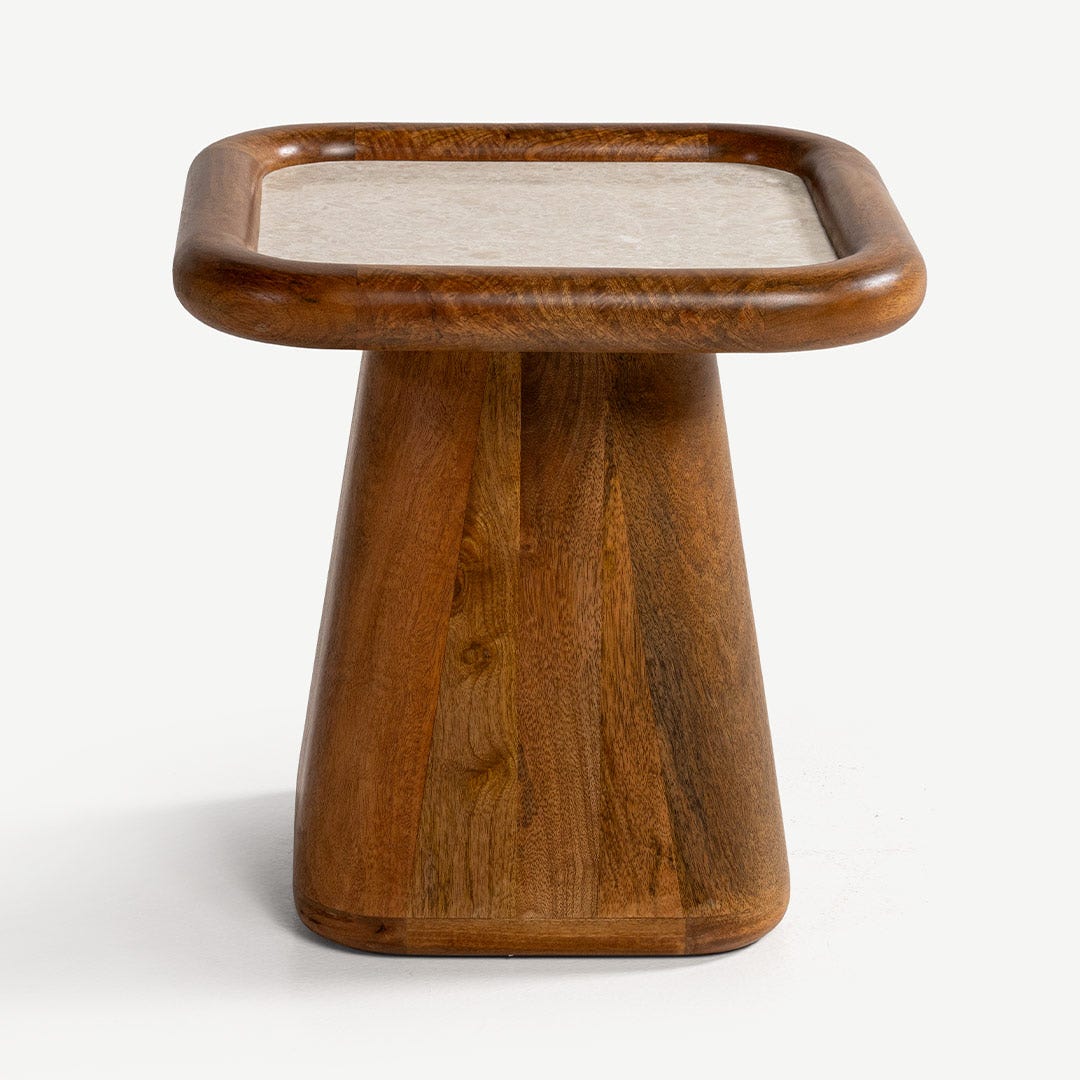 Jimena End Table Beige