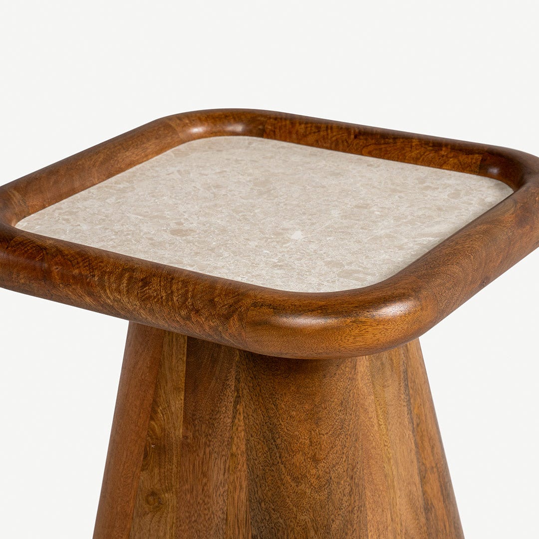 Jimena End Table Beige