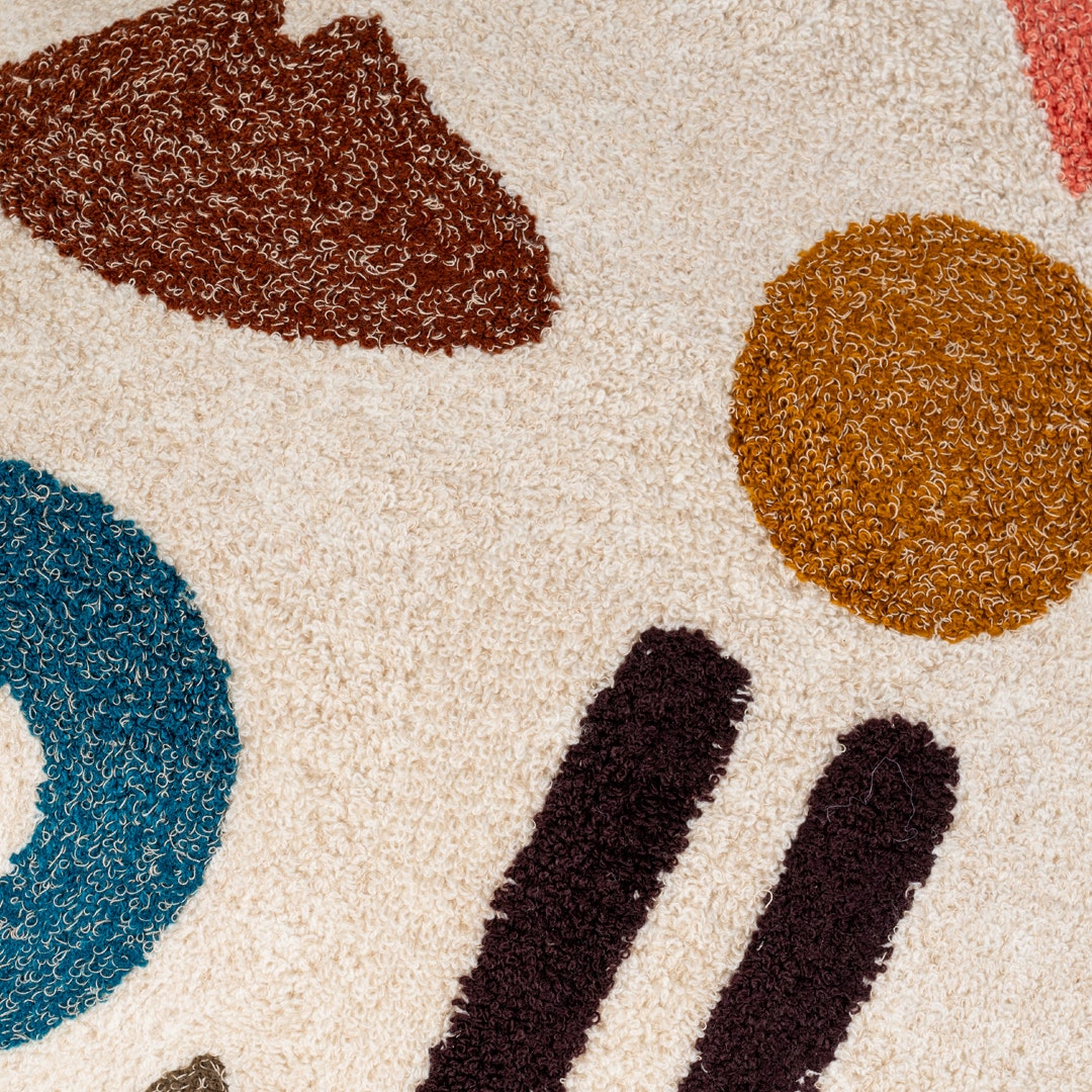 Julien Filled Cushion -50x50cm Multicolor