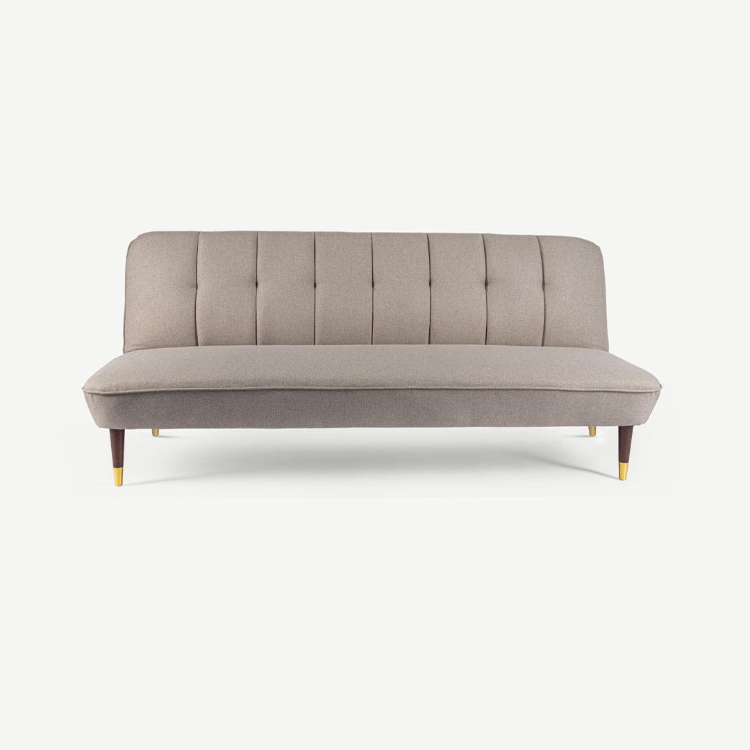 Kai Greige 3 Seater Sofa Bed