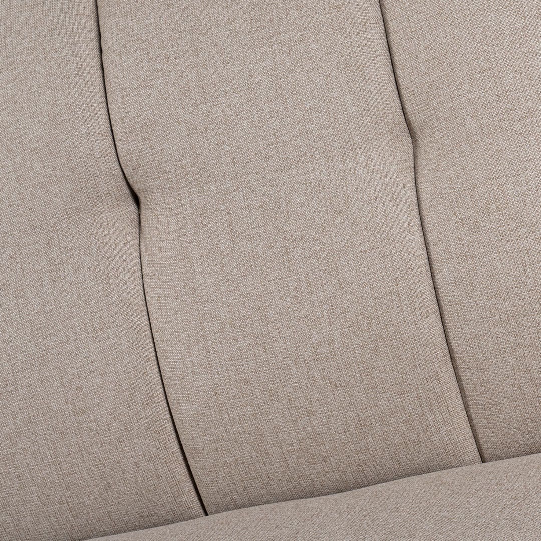 Kai Greige 3 Seater Sofa Bed