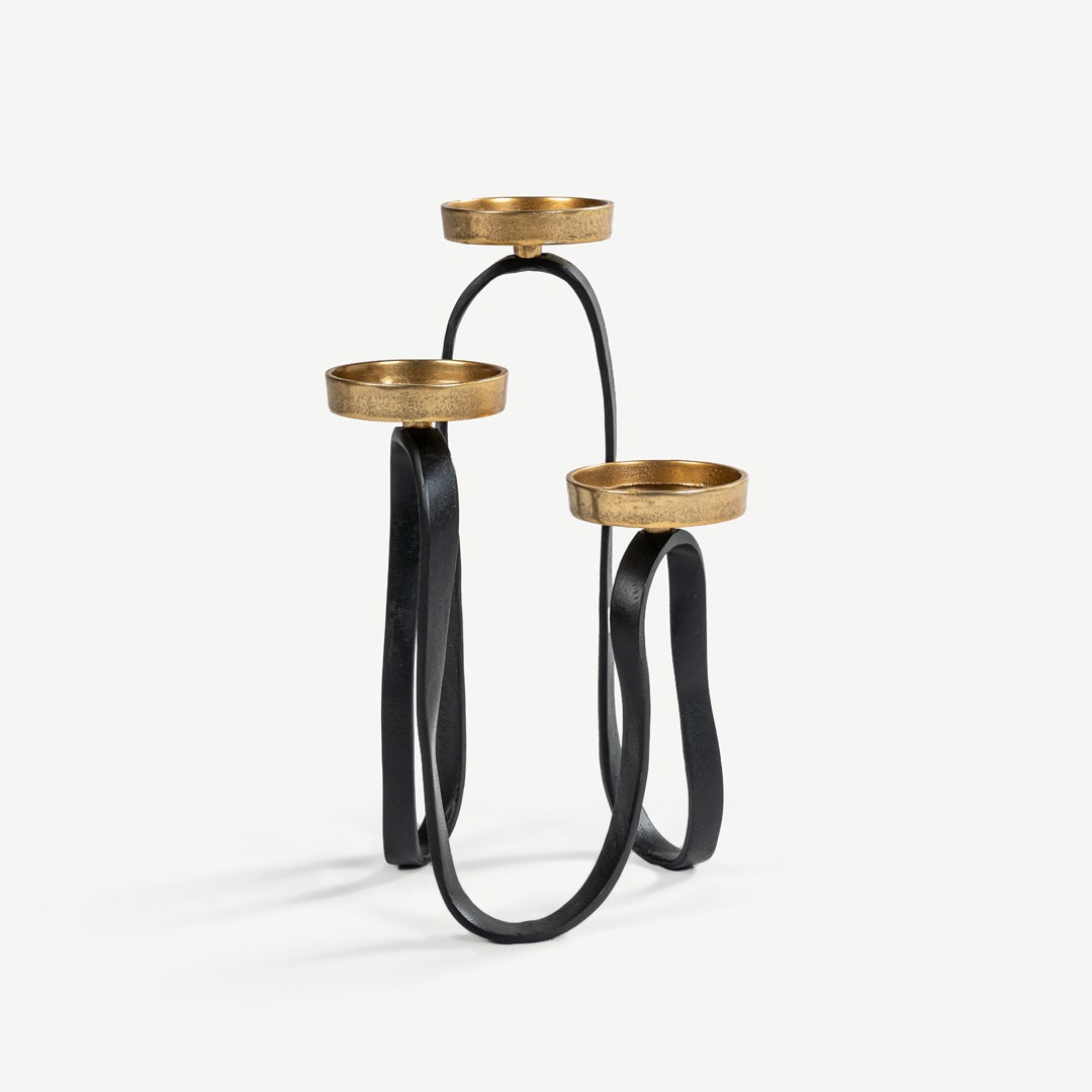 Kalmien Pillar Candle Holder