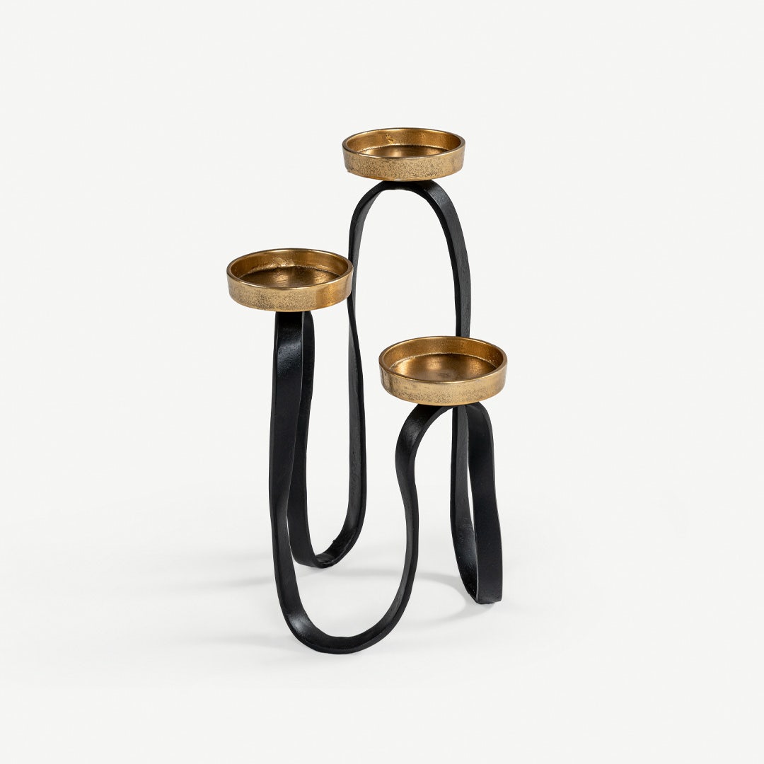 Kalmien Pillar Candle Holder