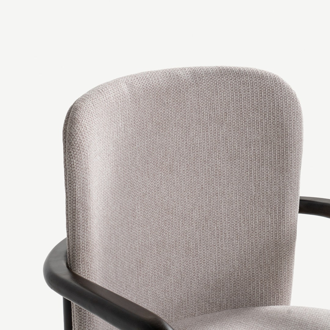 Karmil Dining Arm Chair Walnut ll