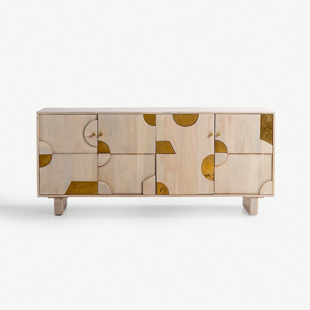 Kasper Side Board White