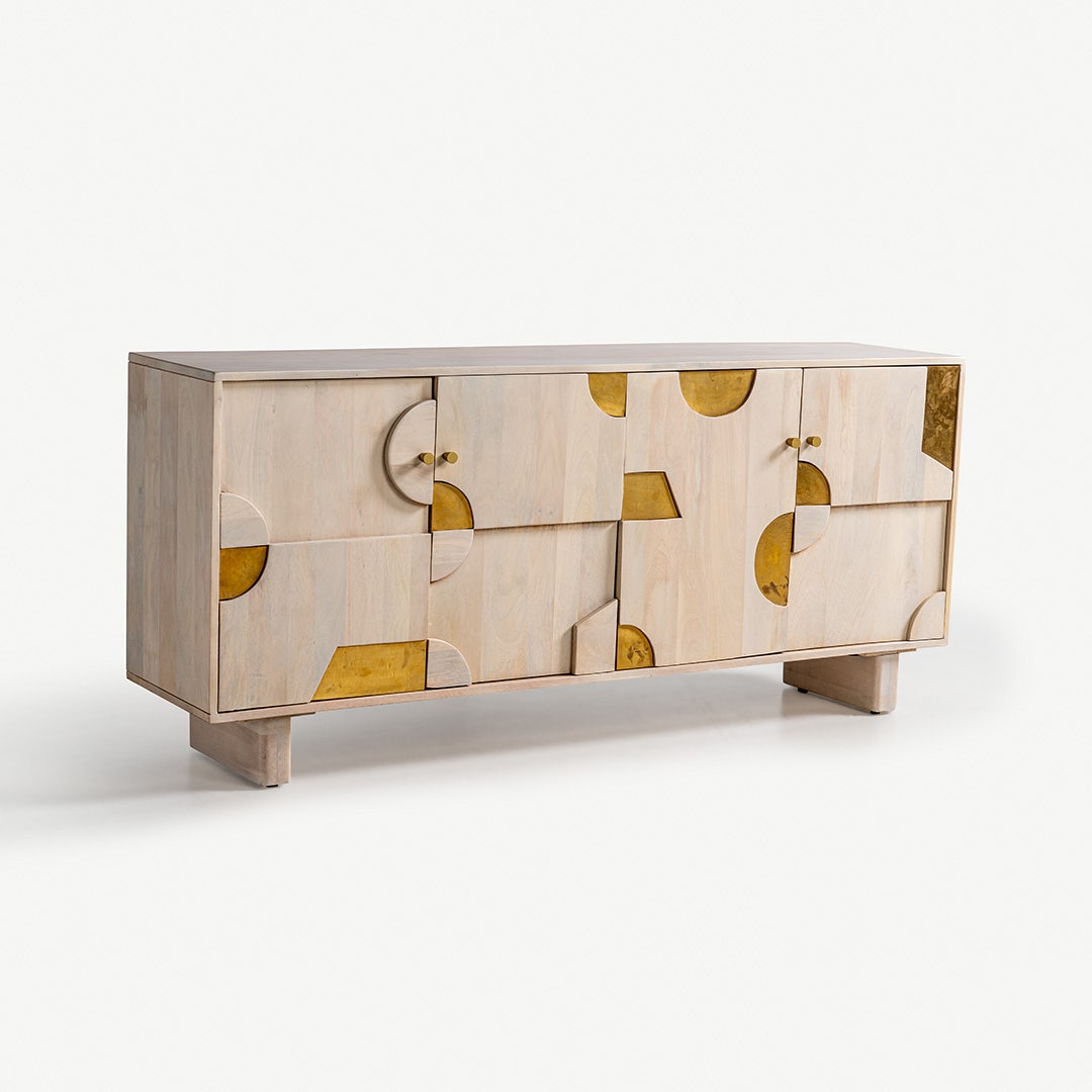 Kasper Side Board White