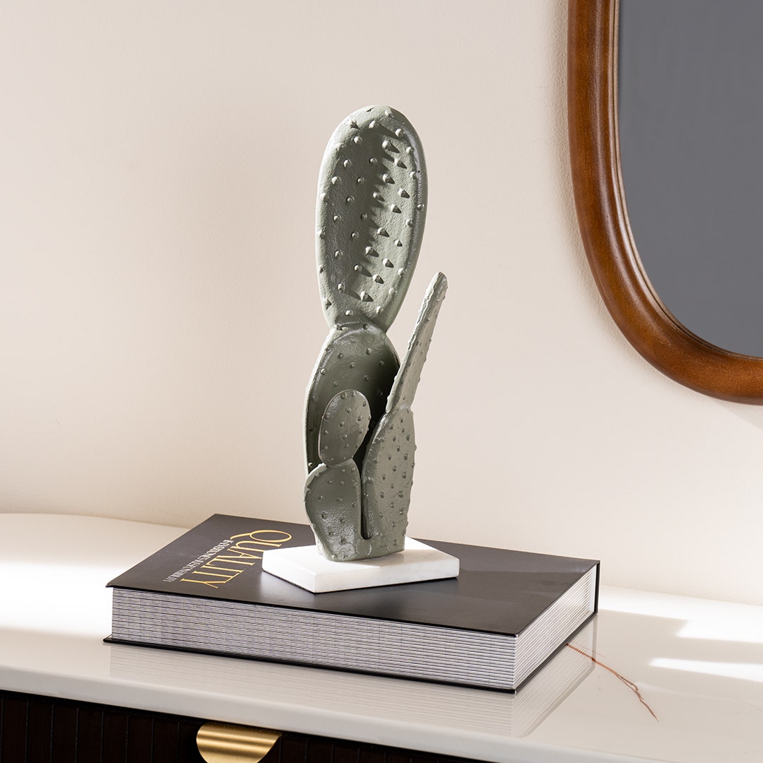 Khizar Cactus Decor - Sage