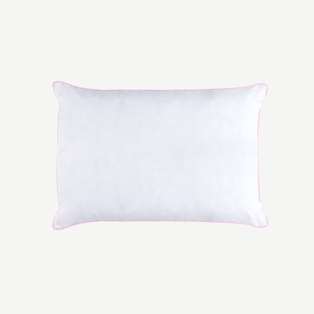 Buy Kiddiewink Embossed Kids Pillow Pink Piping Online at Best