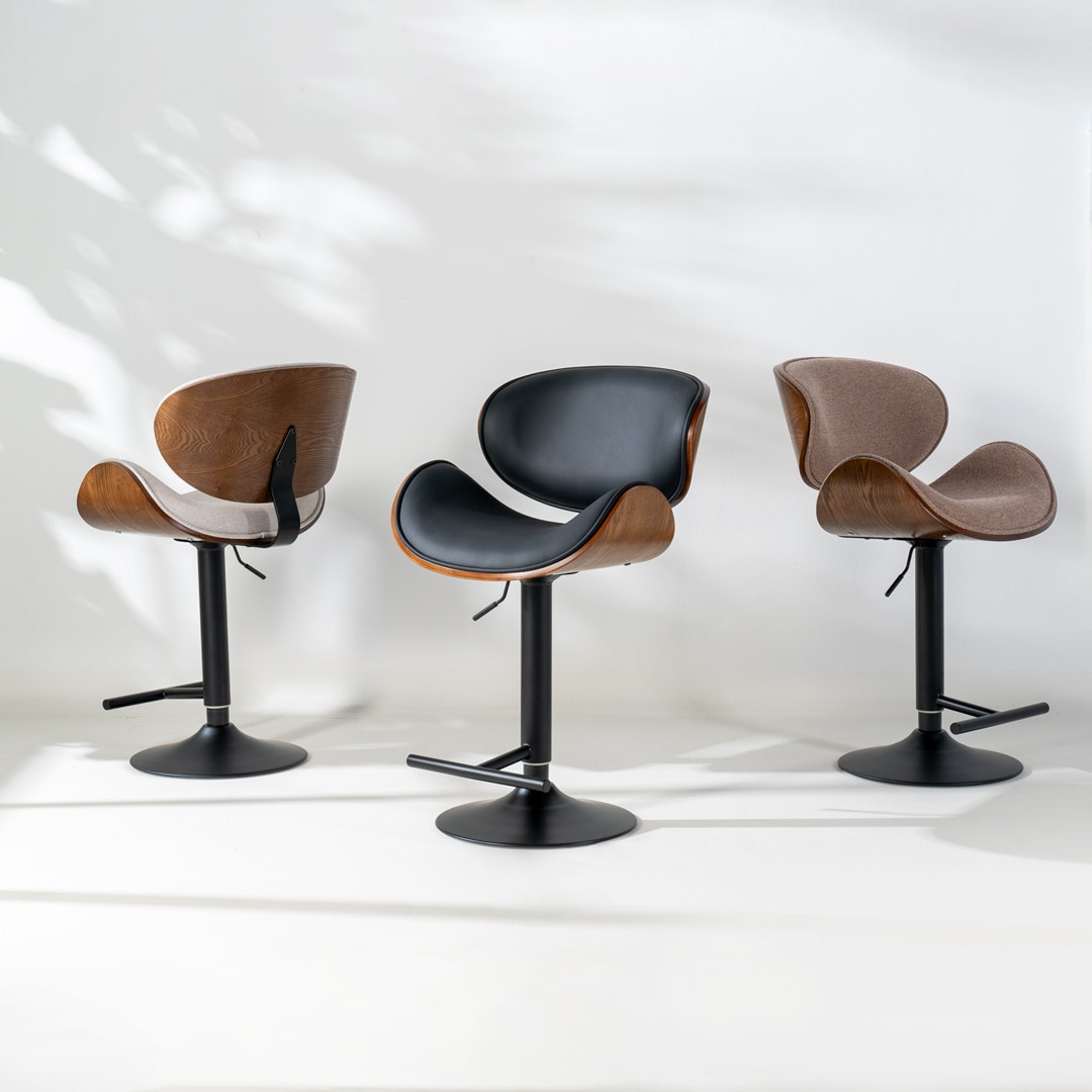 Kinan Bar Chair Black