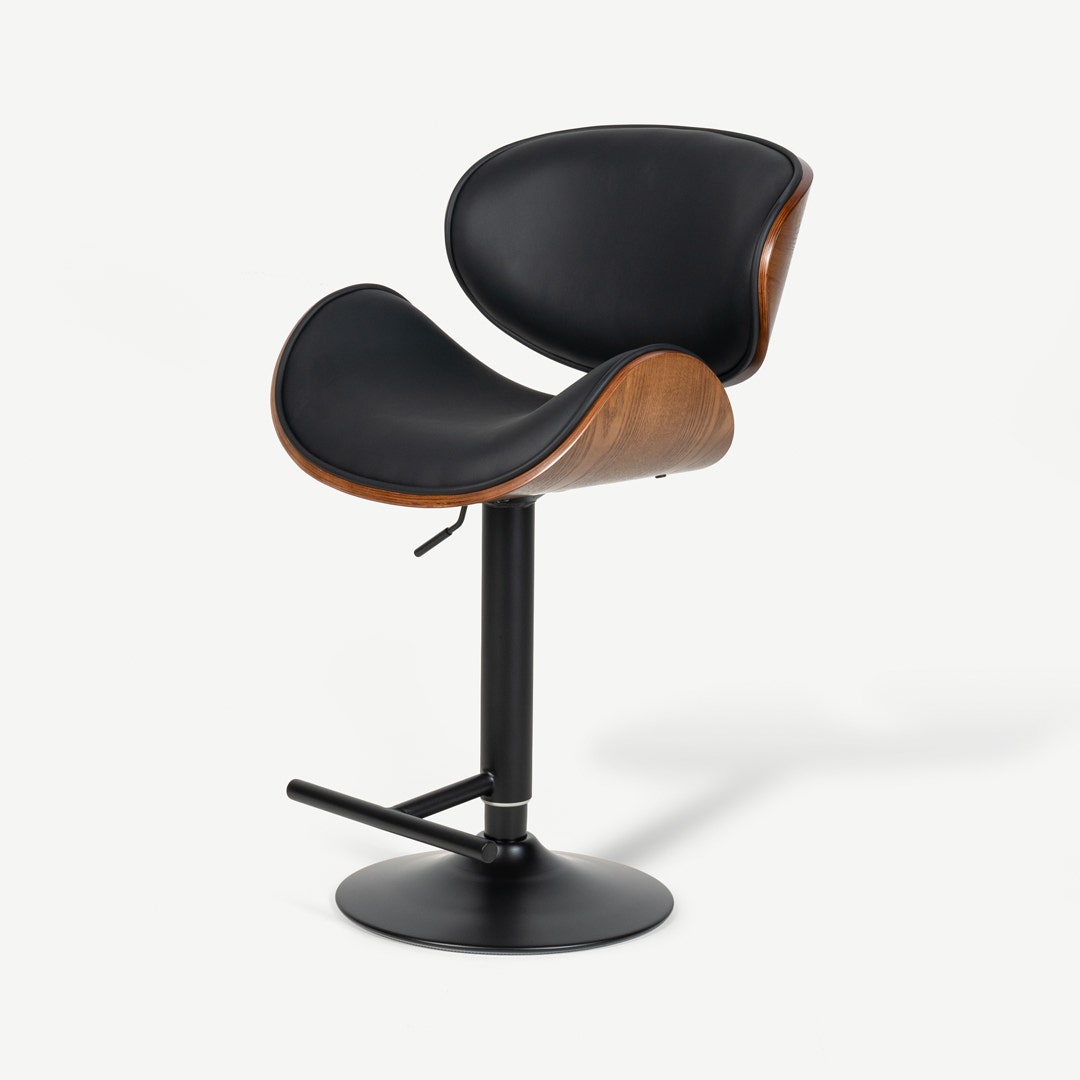 Kinan Bar Chair Black
