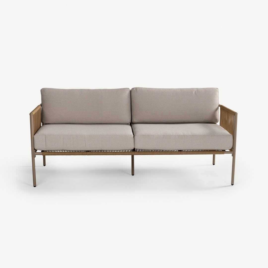 كليو طقم كنب خارجي 4 قطع - بيج