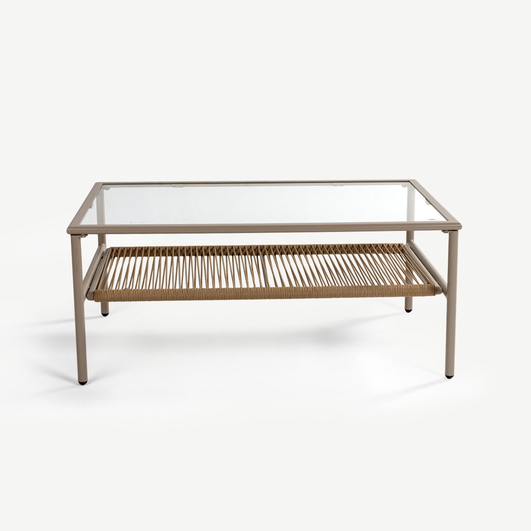 كليو طقم كنب خارجي 4 قطع - بيج