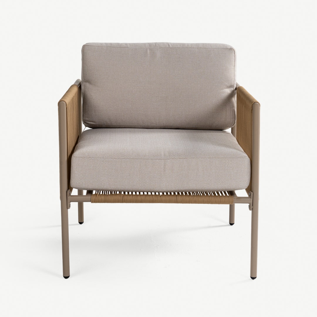 كليو طقم كنب خارجي 4 قطع - بيج