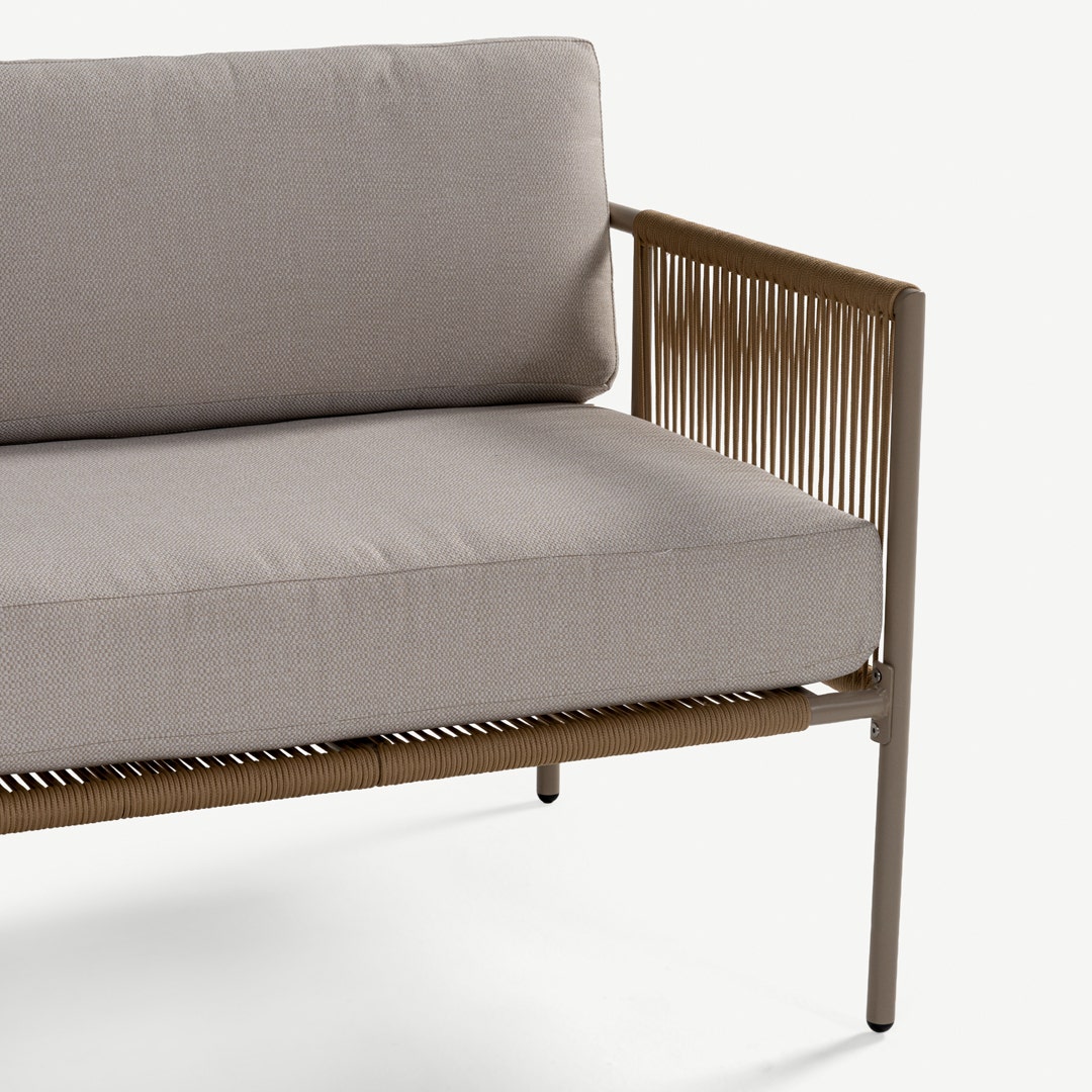 كليو طقم كنب خارجي 4 قطع - بيج