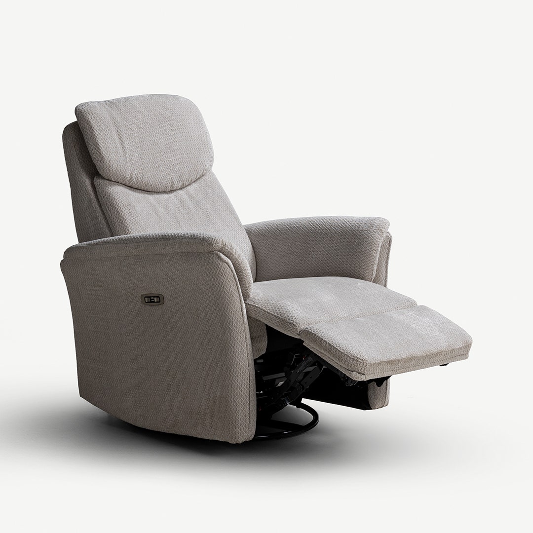 Kormaz Massage Power Recliner Grey