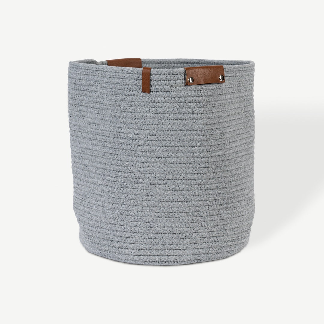 Korvesh Laundry Hamper P/Grey 34x38cm