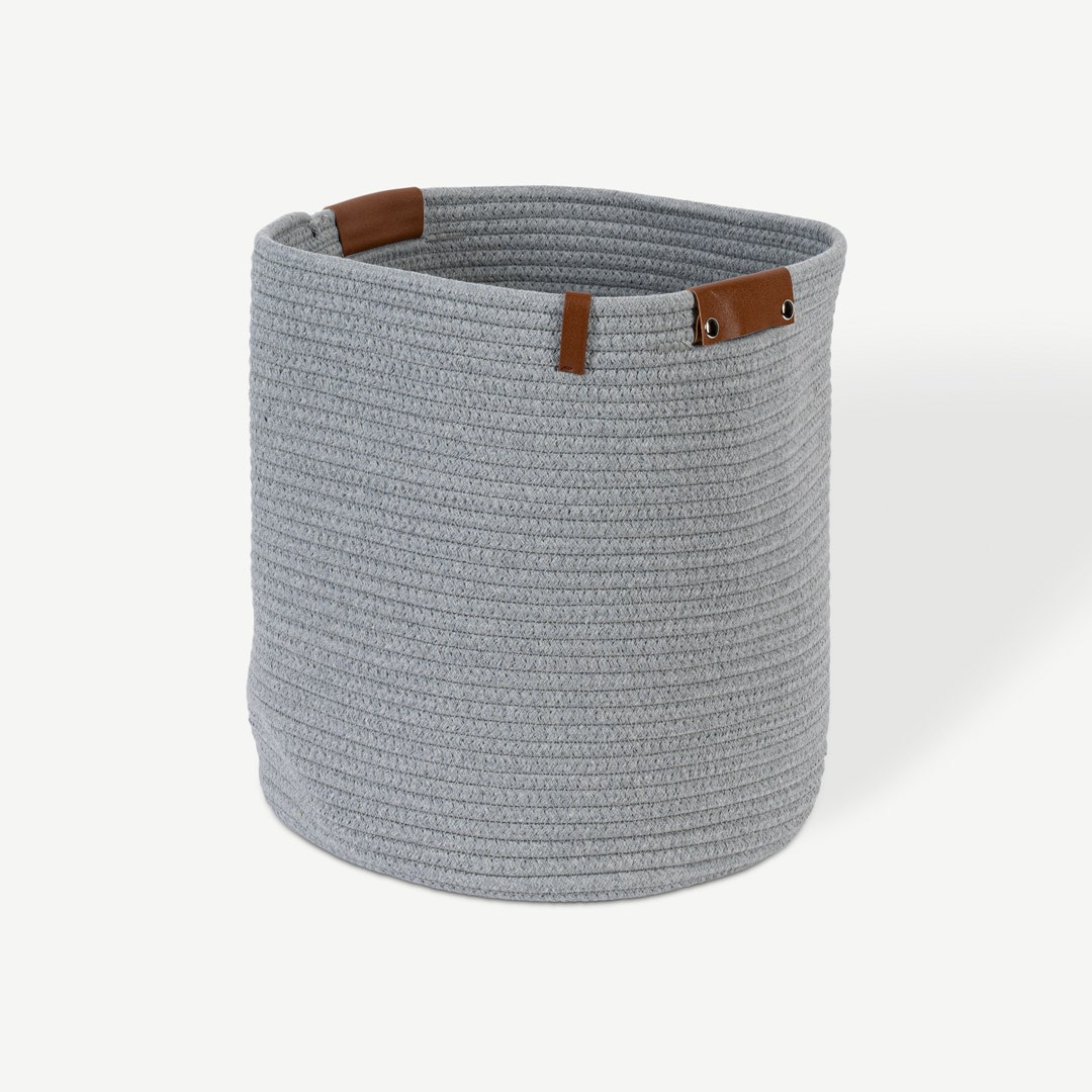 Korvesh Laundry Hamper P/Grey 34x38cm