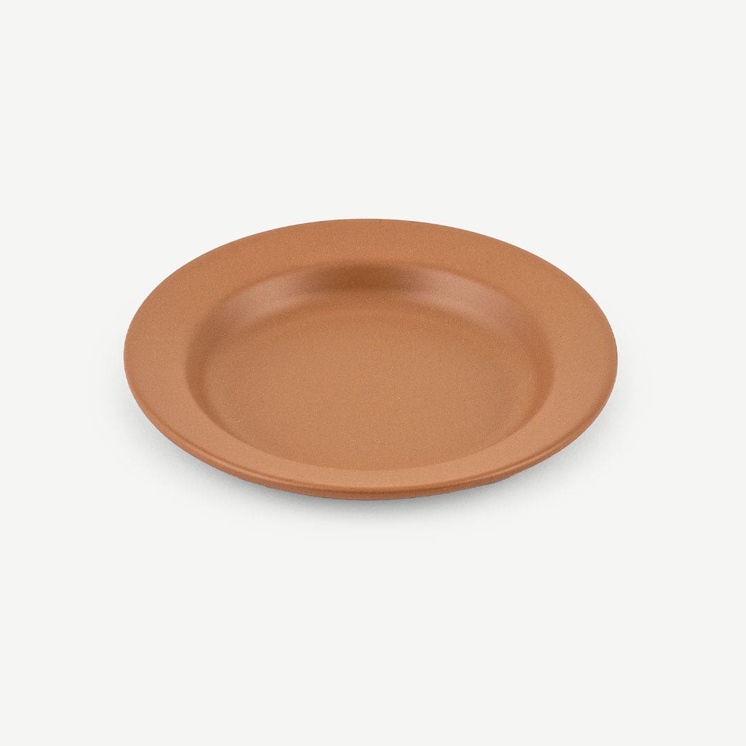 Lacie Dessert Plate -Terracotta