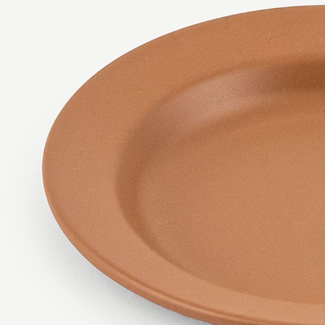 Lacie Dessert Plate -Terracotta
