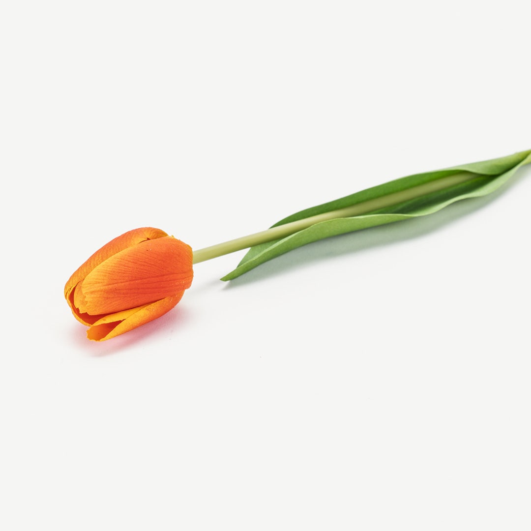 Lafite Real Touch Tulip Flower Orange