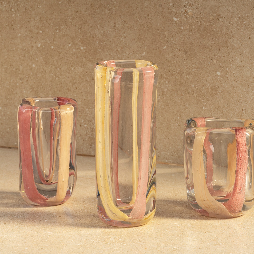 Laia Glass Decor Vase -L