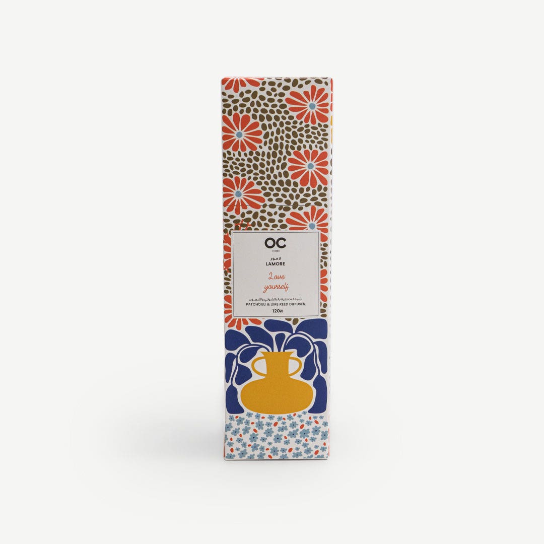 Lamore Reed Diffuser-Patchouli & Lime