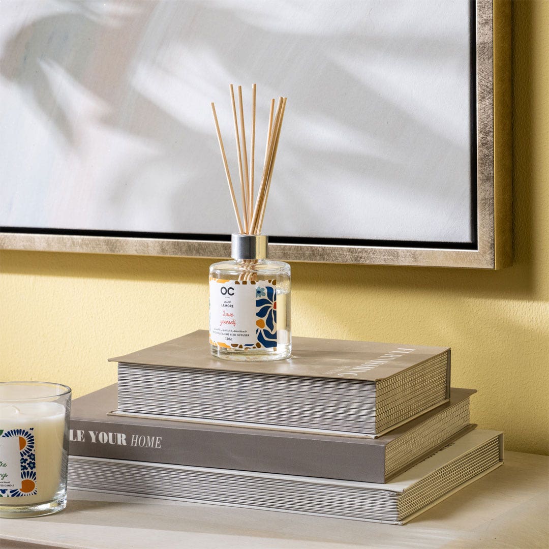 Lamore Reed Diffuser-Patchouli & Lime