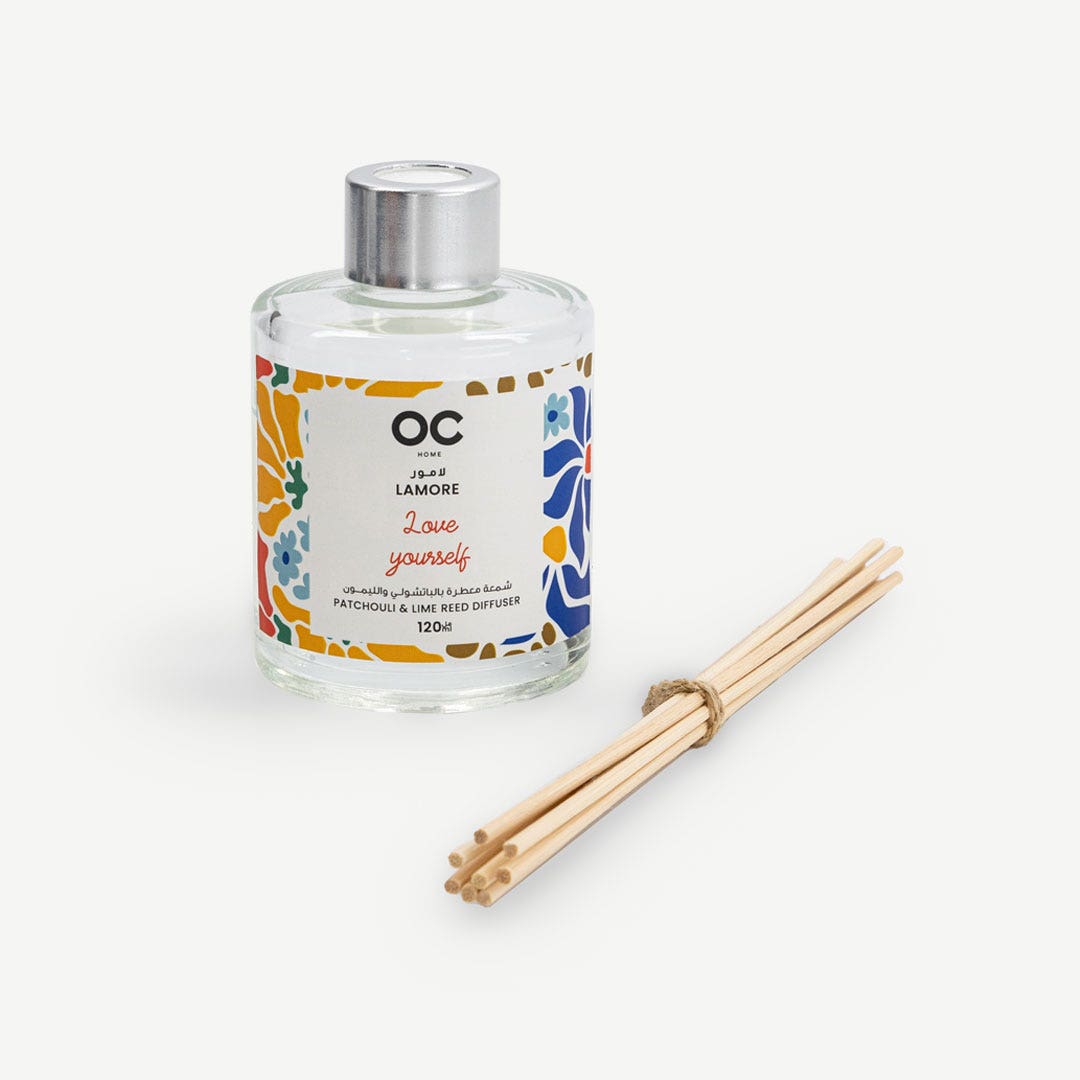 Lamore Reed Diffuser-Patchouli & Lime