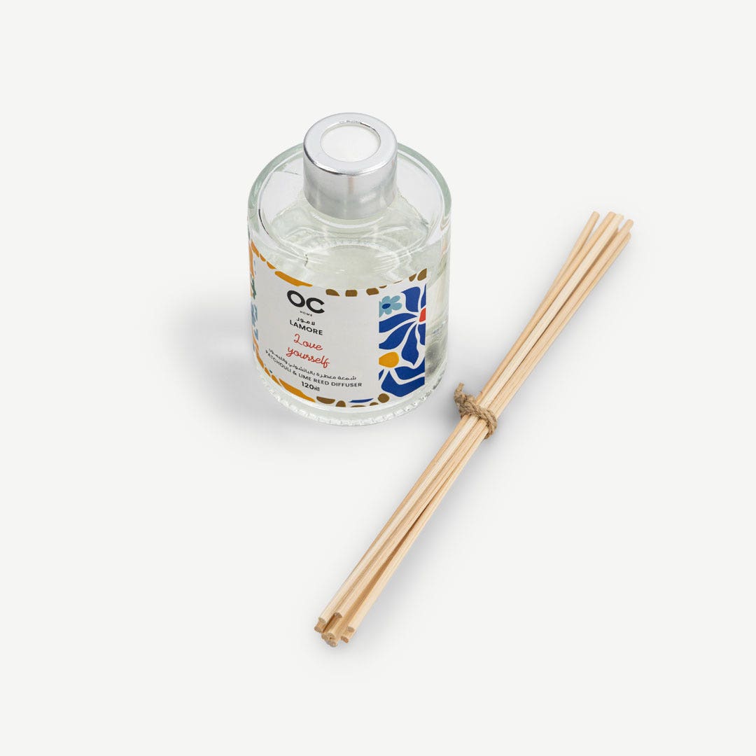 Lamore Reed Diffuser-Patchouli & Lime