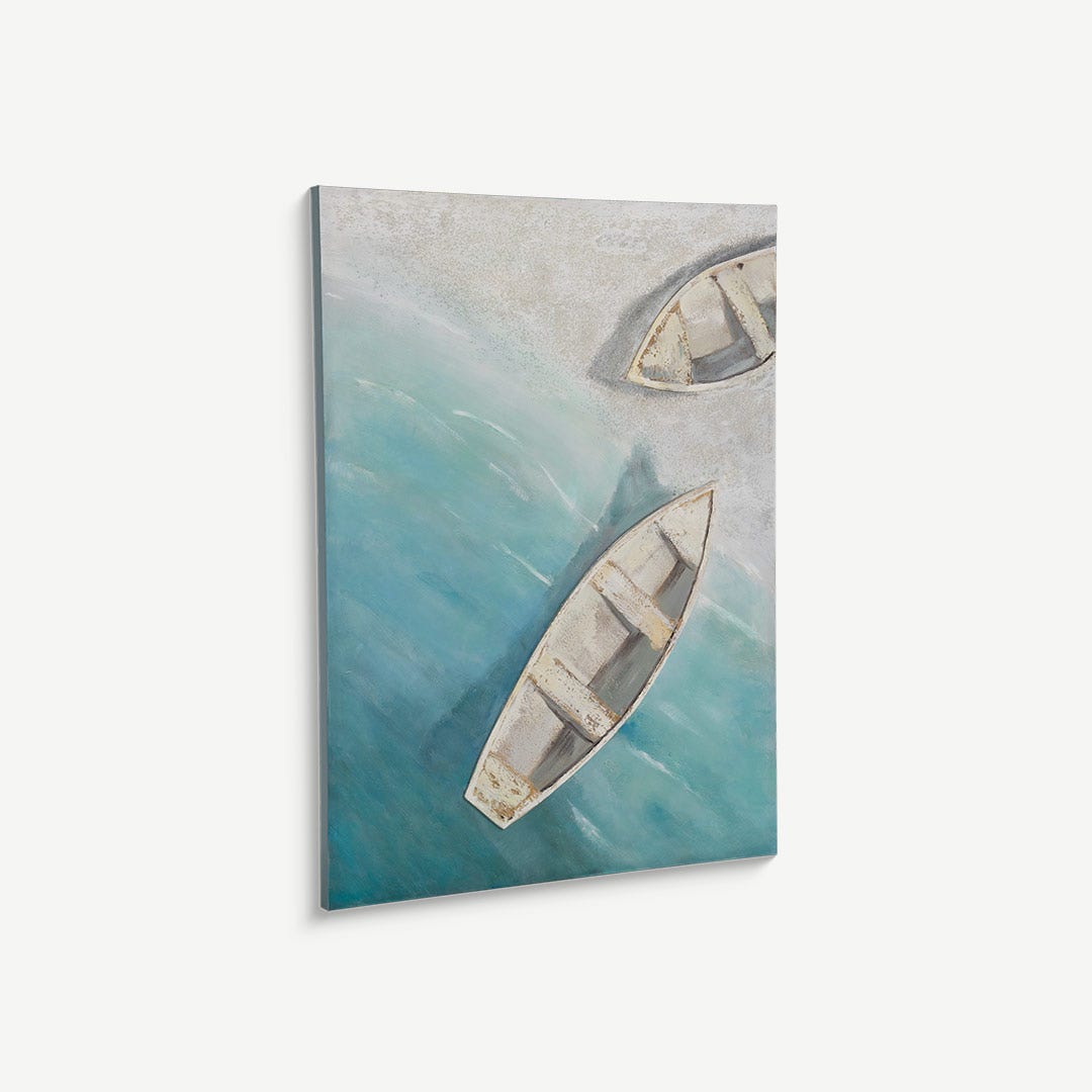 Lana Rowboat Wall Art - 90x120cm