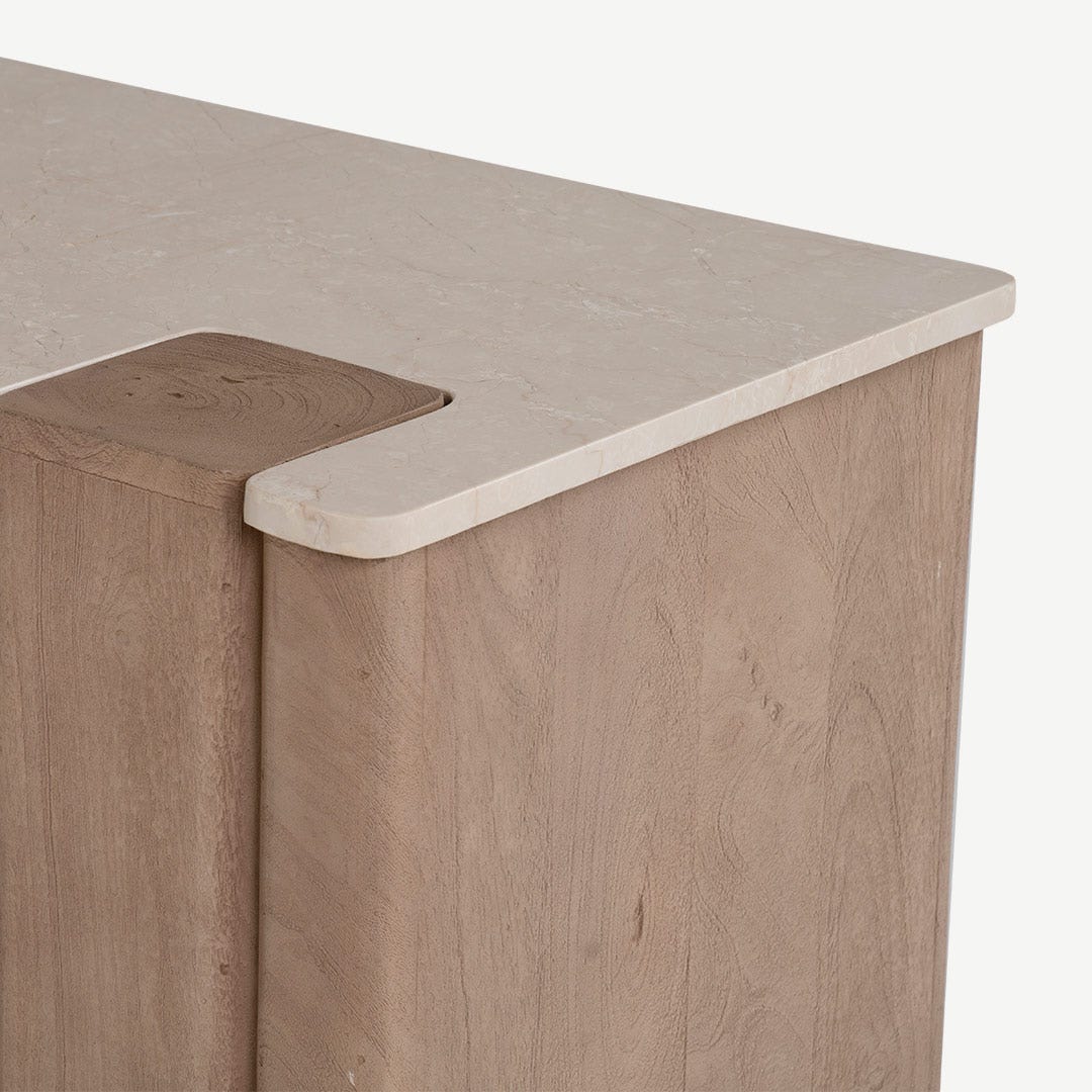 Lanvar Bedside Table Natural