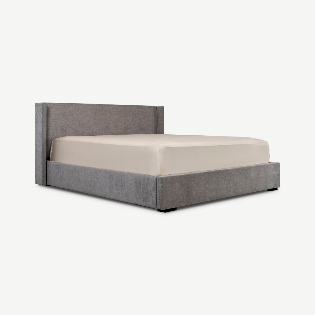 Larkian Bed Grey