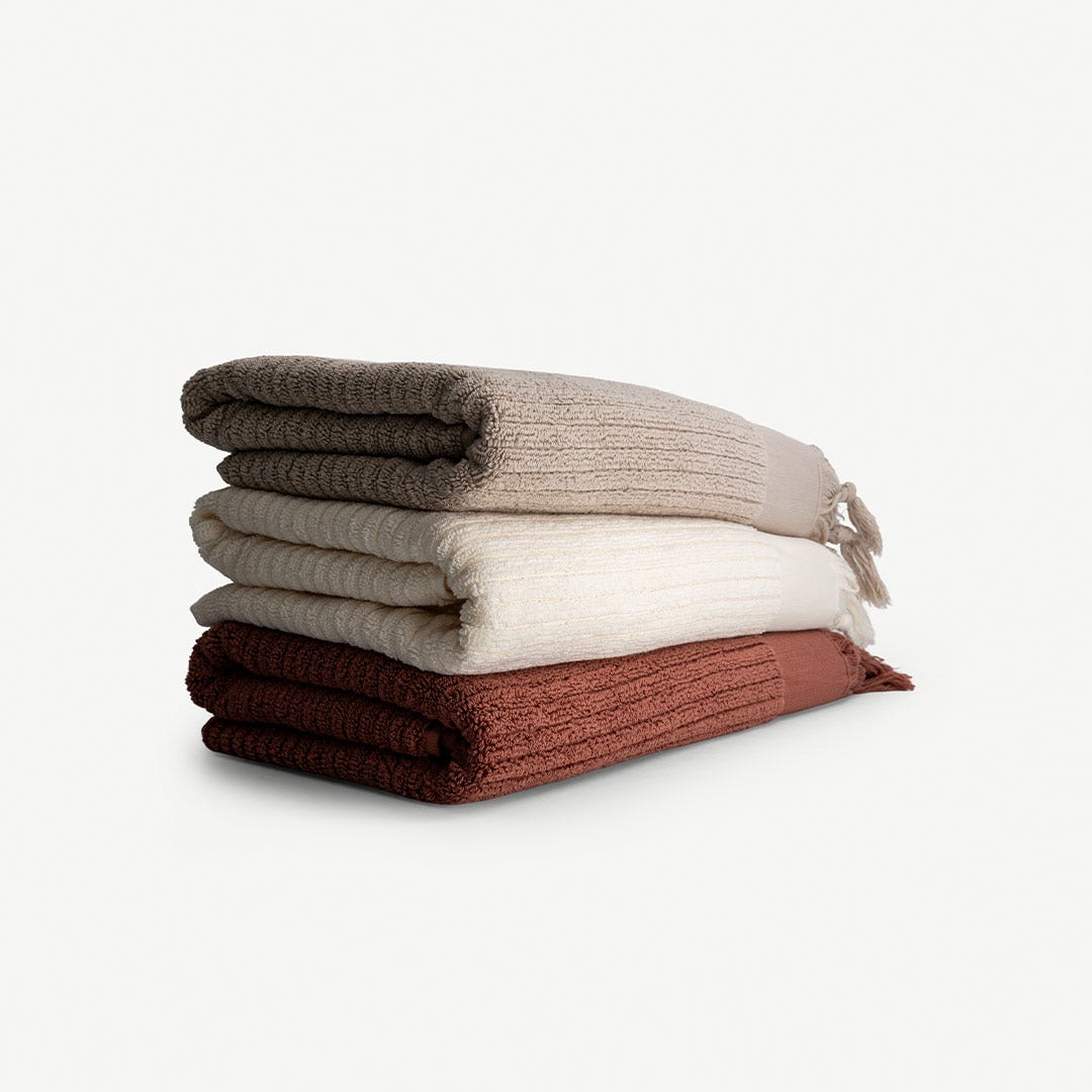 Laylani Bath Towel Ivory - 70x140cm