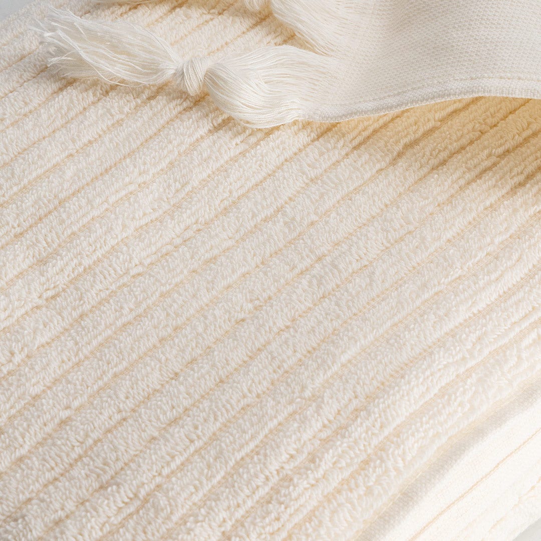 Laylani Bath Towel Ivory - 70x140cm