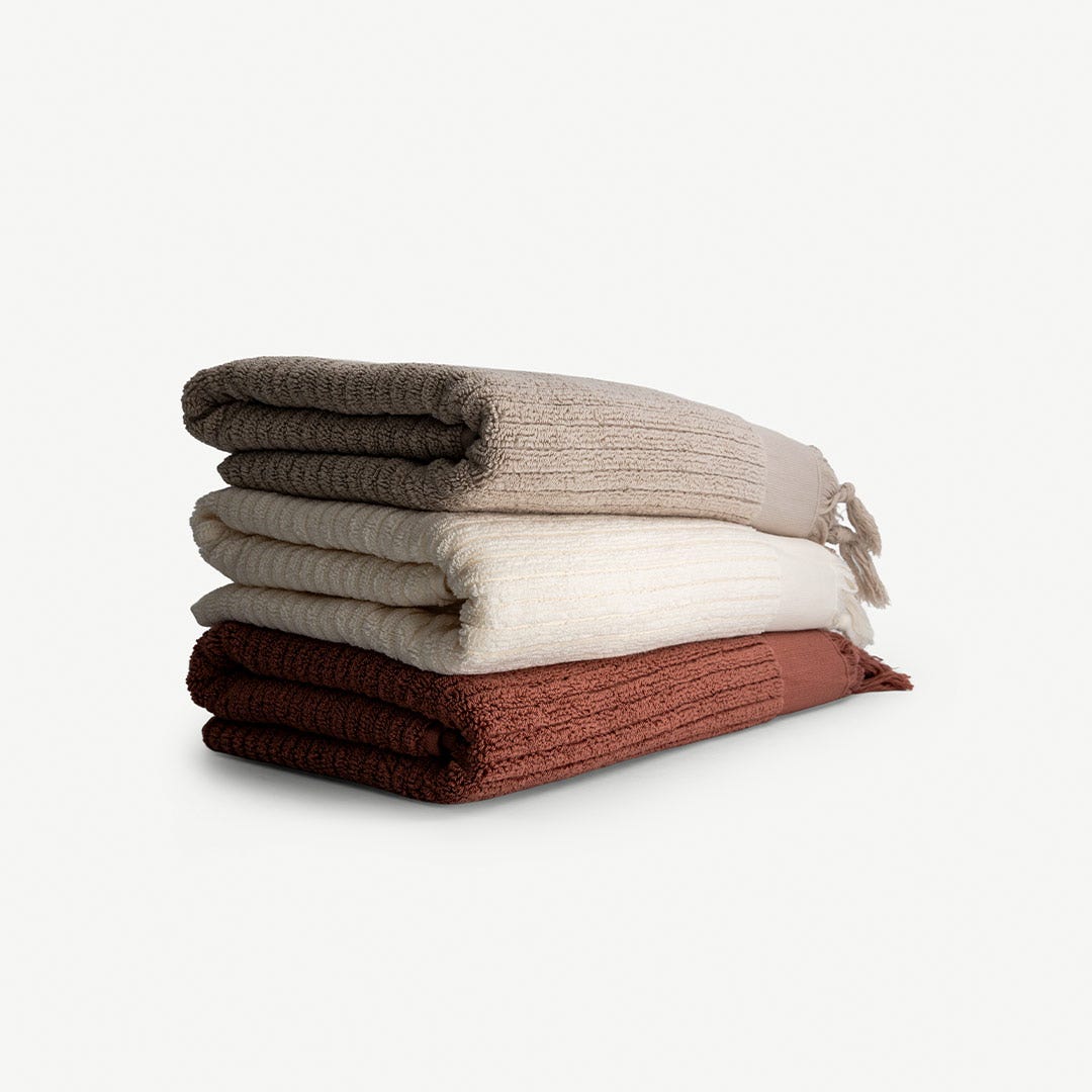 Laylani Bath Towel Terracotta - 70x140cm